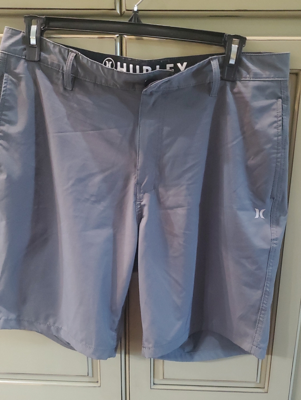 Hurley Men’s Grey Athletic Hybrid Shorts